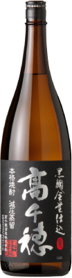 本格麦焼酎 黒麹高千穂 黒ラベル
